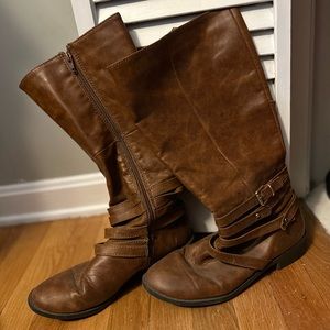 BRASH BROWN BOOTS